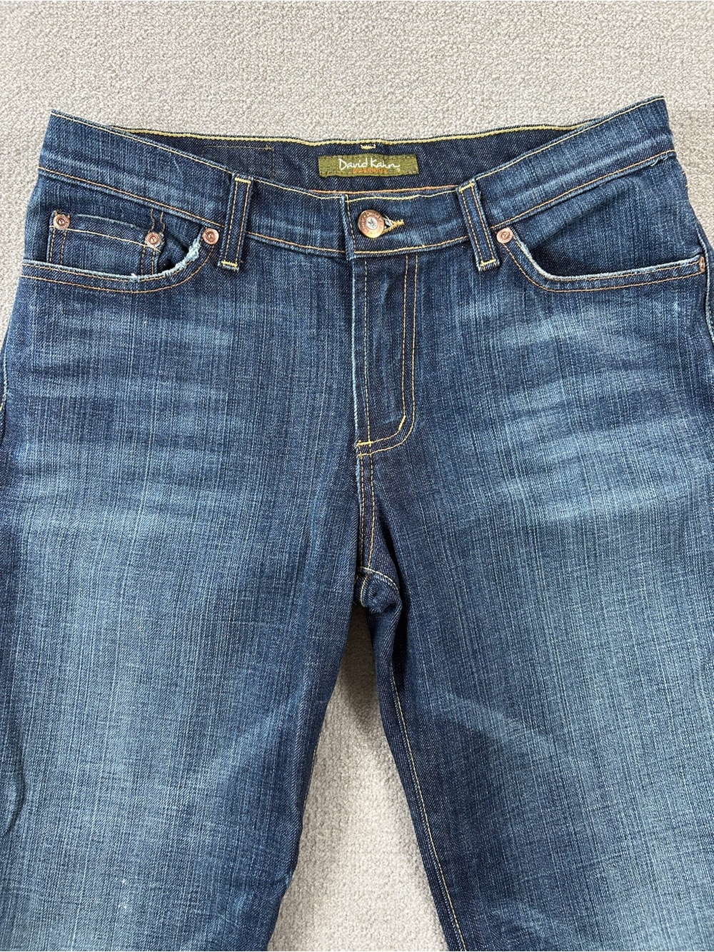 Y2K David Kahn Made in USA Lauren Bootcut Jeans Women's Size 6 - Picture 8 of 16